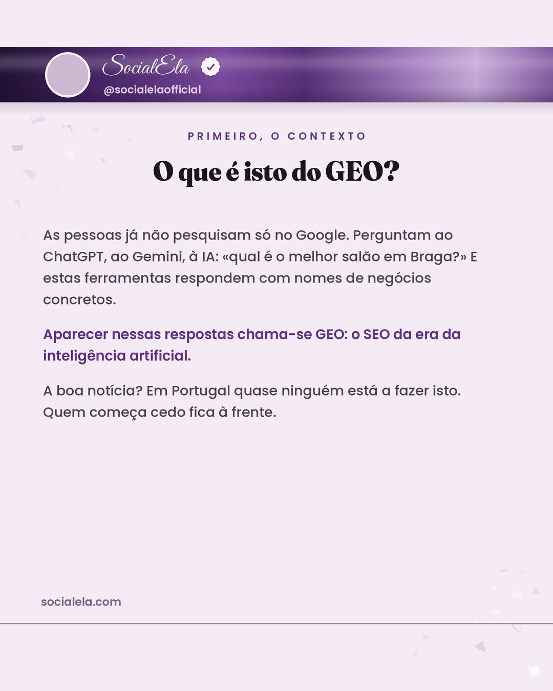 O que é o GEO: aparecer nas respostas do ChatGPT e do Gemini